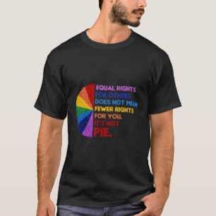 Gelijke rechten voor anderen betekenen niet minder t-shirt
