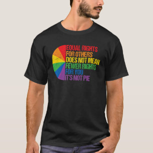 Gelijke rechten voor anderen betekenen niet minder t-shirt
