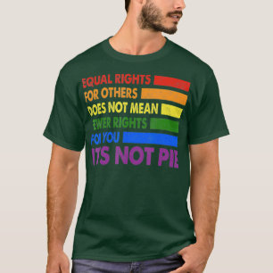 Gelijke rechten voor anderen t-shirt