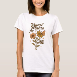 Gelijke Rechten Voor Iedereen Vet Feministisch Cit T-shirt