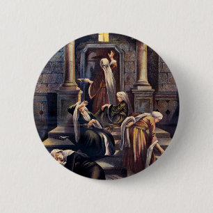 Gelijkenis van de tien maagden ronde button 5,7 cm