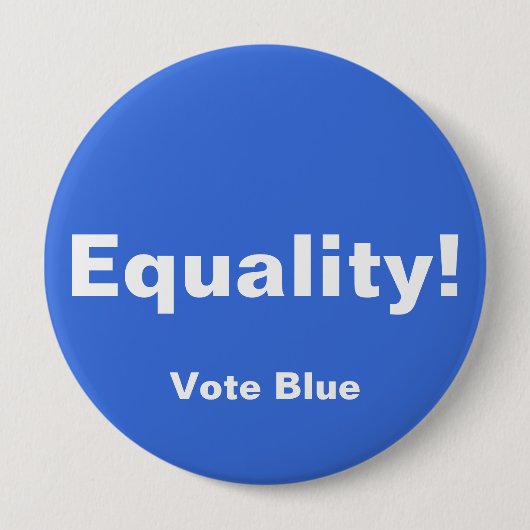Gelijkheid! Button, STEMMING BLUE Button (Voorkant)