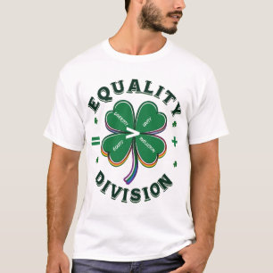 Gelijkheid > Division St Patrick's Day T-shirt
