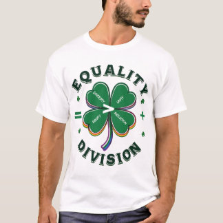Gelijkheid > Division St Patrick's Day T-shirt