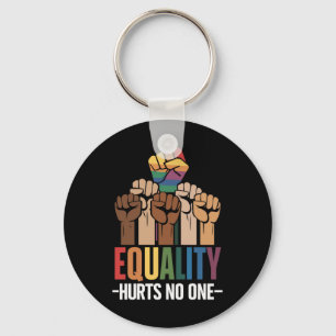 Gelijkheid Doet Niemand Kwetst LGBTQ Pride Mensenr Sleutelhanger