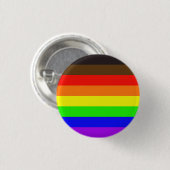 Gelijkheid en trots ronde button 3,2 cm (Voorkant /achterkant)