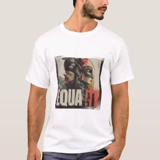 GELIJKHEID – Krachtige Protest Kunstposter T-shirt