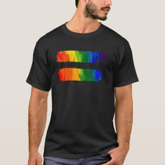 Gelijkheid LGBT Pride Awareness Rainbow voor Gay & T-shirt