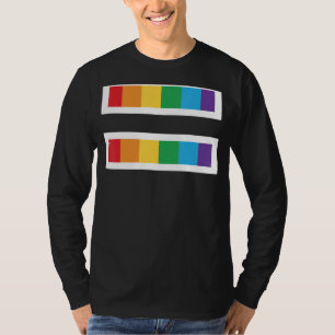 Gelijkheid LGBT Pride Awareness voor Gay & Lesbian T-shirt
