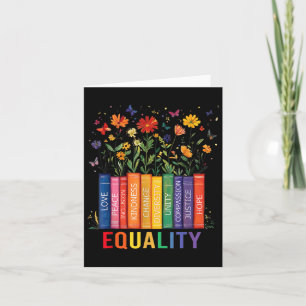 Gelijkheid Liefde Vrede en Vriendelijkheid Boek Bl Kaart