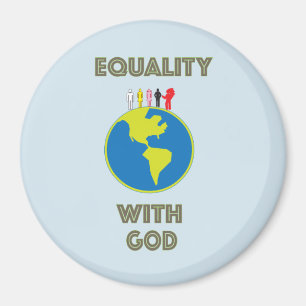 "Gelijkheid met God" Magnet Magneet
