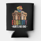 Gelijkheid schaadt niemand LGBTQ Pride Mensenrecht Blikjeskoeler (Voorkant)