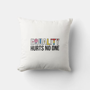 Gelijkheid schaadt niemand Vintage Pride T-shirt o Kussen