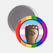 Gelijkheid van onrecht omhelzen magneet (Voorkant / Achterkant)