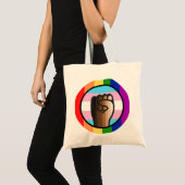 Gelijkheid van onrecht omhelzen tote bag (Voorkant (product))