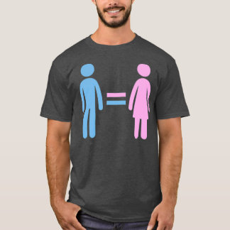 gelijkheid van vrouwen en mannen - primordiaal tra t-shirt