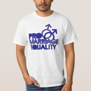 gelijkheid voor het huwelijk t-shirt