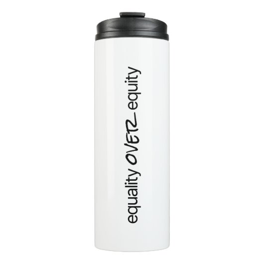 Gelijkheid voor thermische zonnetwerper thermosbeker (Voorkant)