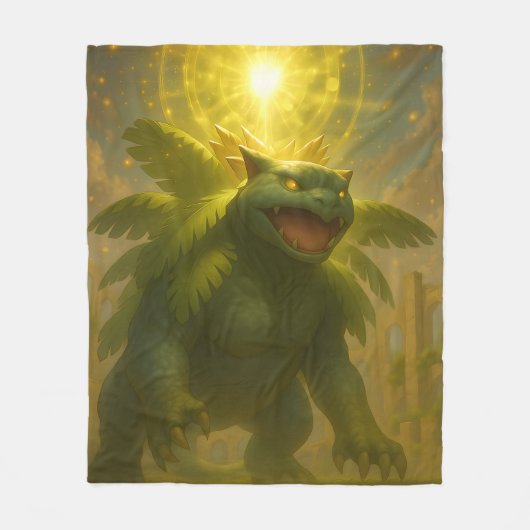 gelijksoortig venusaur fleece deken (Voorkant)