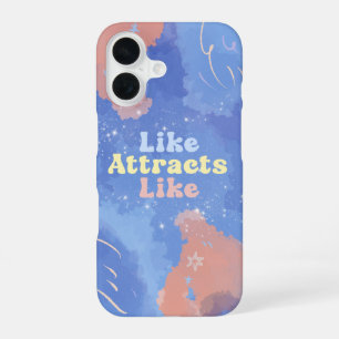 Gelijksoortige trekt Gelijksoortige aan, Motiveren iPhone 16 Hoesje