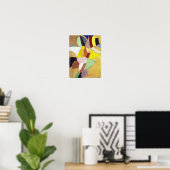 Gelijktijdige zure zonnepannen | Sonia Delaunay | Poster (Thuiskantoor)