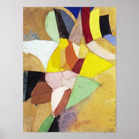 Gelijktijdige zure zonnepannen | Sonia Delaunay | Poster (Voorkant)