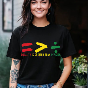 Gelijkwaardigheid is groter dan het Tri-Blend Shir Shirt