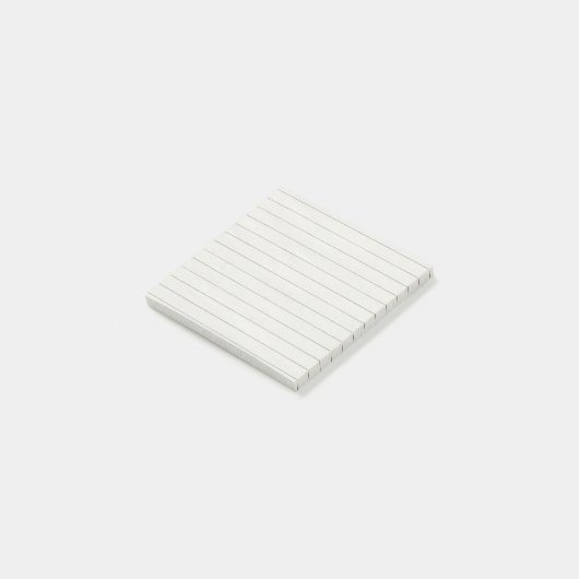 Gelijnde post het merkt op post-it® notes (Schuin)