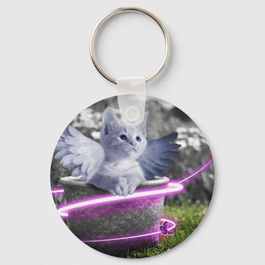 gelkat sleutelhanger (Voorkant)