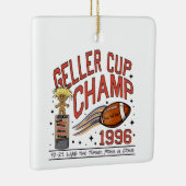 Geller Cup kampioen Keramisch Ornament (Rechts)