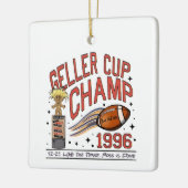Geller Cup kampioen Keramisch Ornament (Links)