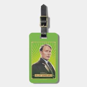 Gellert Grindelwald Character Graphic Bagagelabel
