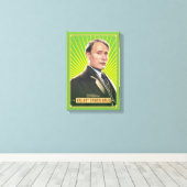 Gellert Grindelwald Character Graphic Canvas Afdruk (Insitu (Houten vloer))