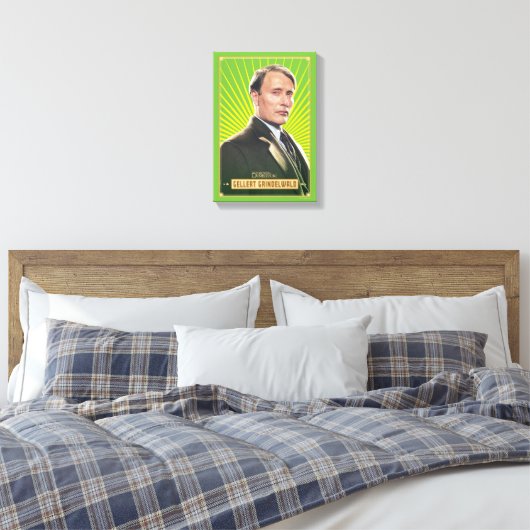 Gellert Grindelwald Character Graphic Canvas Afdruk (Insitu (Slaapkamer))