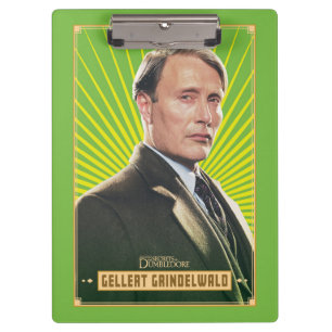 Gellert Grindelwald Character Graphic Klembord