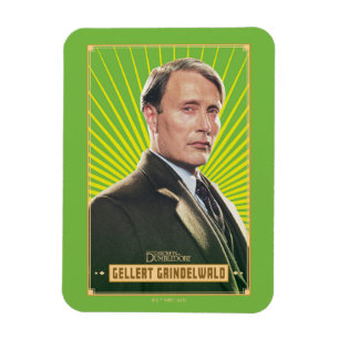 Gellert Grindelwald Character Graphic Magneet