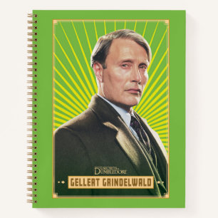 Gellert Grindelwald Character Graphic Notitieboek