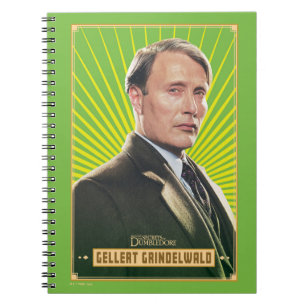 Gellert Grindelwald Character Graphic Notitieboek