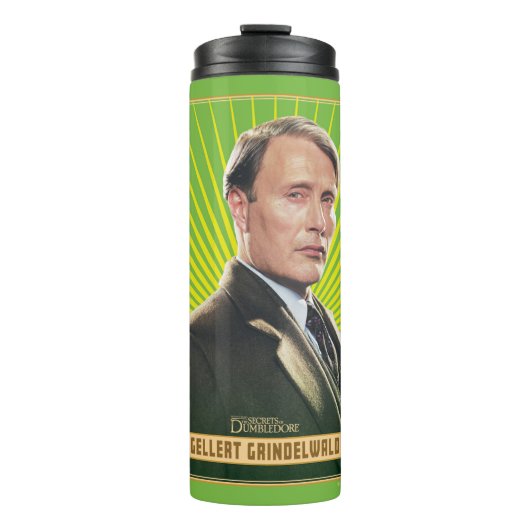 Gellert Grindelwald Character Graphic Thermosbeker (Voorkant)