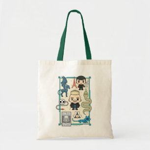 GELLERT GRINDELWALD™ en Barebone-Cartoon Tote Bag