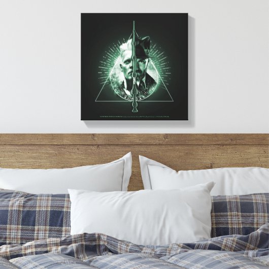 GELLERT GRINDELWALD™ versus Dumbledore Canvas Afdruk (Insitu (Slaapkamer))