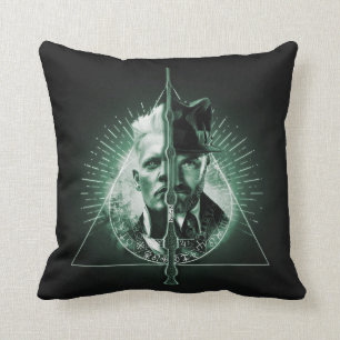 GELLERT GRINDELWALD™ versus Dumbledore Kussen