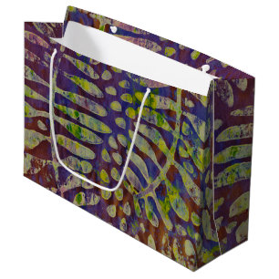 Gelli Print Stencil Abstracte Kunst Groot Cadeauzakje
