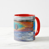 Gellowstone Grand Prismatic Hot Spring - Aanpassen Mok (Voorkant rechts)