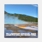 Gellowstone Grand Prismatic Spring Magneet (Voorkant)