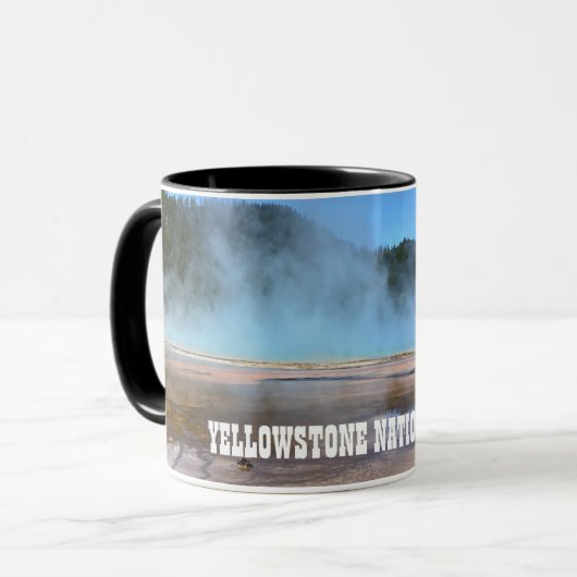 Gellowstone Grand Prismatic Spring Mok (Voorkant links)