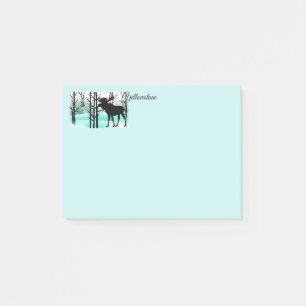 Gellowstone Moose na de introductie Post-it® Notes