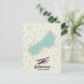 Gelmersee Lake Zwitserland Briefkaart (Staand voorkant)