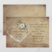  Gelofte Vernieuwing Bruiloft Uitnodigen Briefkaar Kaart (Voorkant / Achterkant)