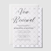 Gelofte Vernieuwing Eenvoudige Zwart-Wit Typografi Vellum Uitnodigingen (Offset (Uitnodiging))